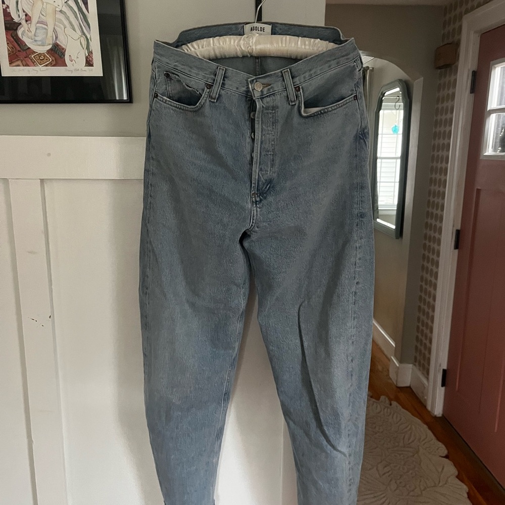 AGOLDE Light Blue curve Luna Jeans - 29